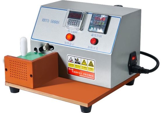 Máquina semiautomática de extração de fibras ópticas