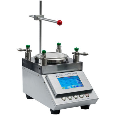 Máquina de polimento de conectores de fibra óptica de pressão quadrangular programável